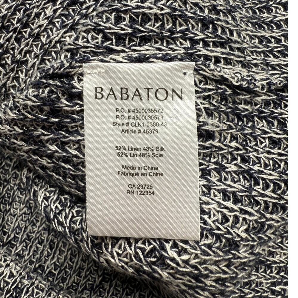 Aritzia Babaton Jarrod Sweater Silk & Linen Knit - Picture 5 of 7